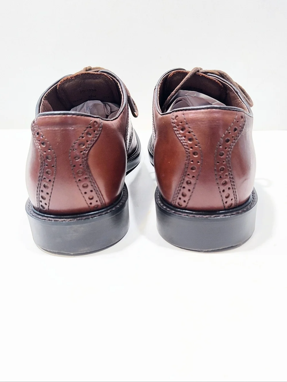 Johnston & Murphy Tabor Saddle Oxford Dress Shoes Men’s 9.5M US Brown Leather